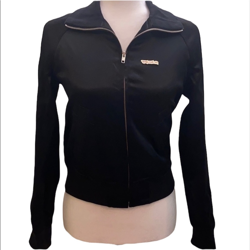 Talula Aritzia Blk bomber short classic jacket